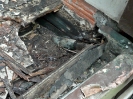 Leaking roof drain